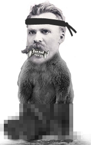 Nietzsche's animal avatar had huge balls